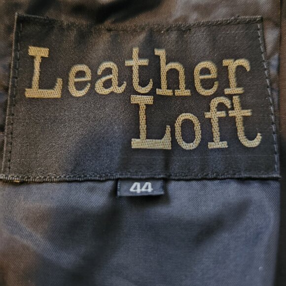 Leather Loft Men's Jacket Size 44 - Picture 3 of 6